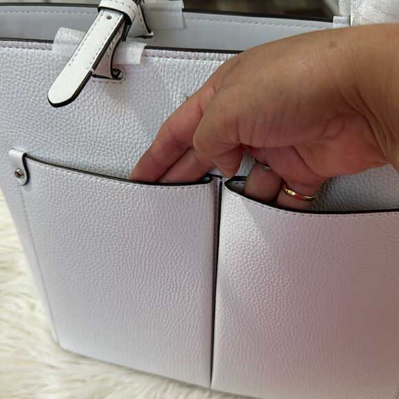 MICHAEL KORS LEATHER SHOULDER BAG NWT - Picture 3 of 11